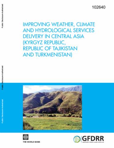 Improving weather, climate, and hydrological services delivery in Central Asia